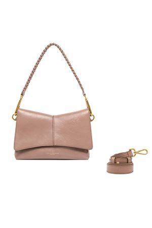 Diva bag in pink crinkled waxed leather GIANNI CHIARINI | BS11940RALPH14363